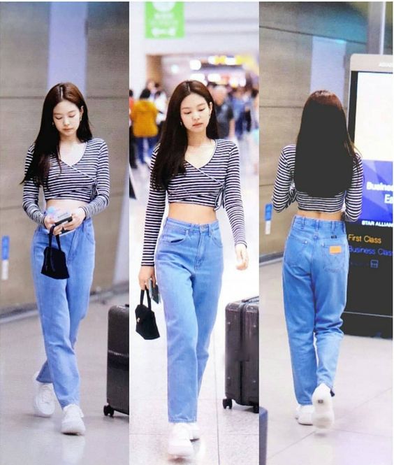 Tip phối đồ với quần baggy jeans nữ cho nàng cá tính 12