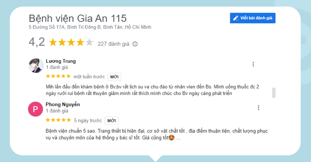 Người bệnh đánh giá cao chất lượng thăm khám tại Victoria Healthcare