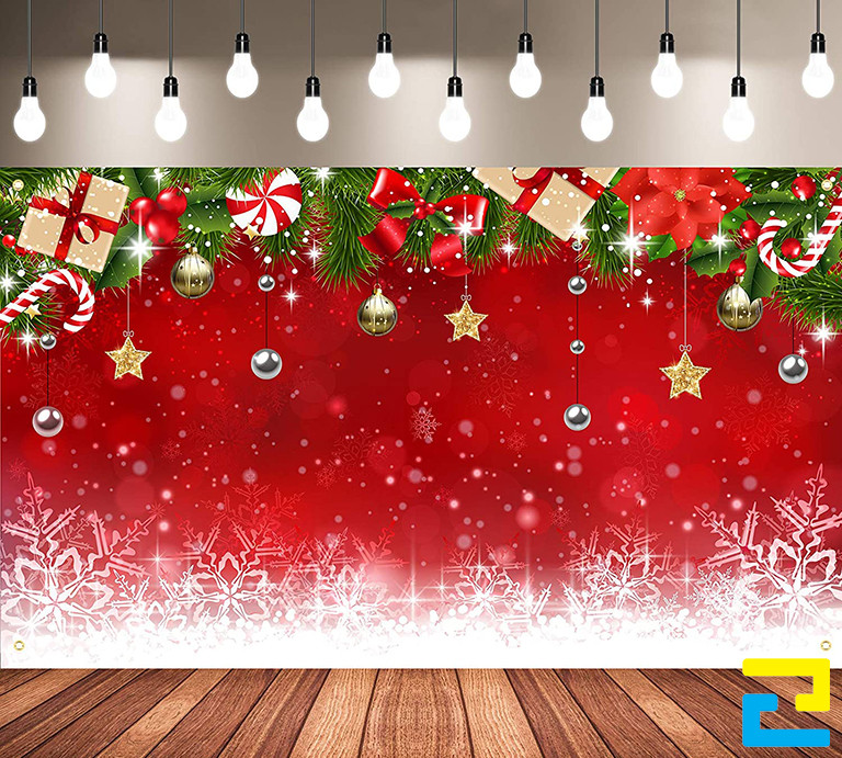 Nếu quý khách đã có sẵn mẫu thiết kế file in ấn phẩm Christmas backdrop đẹp đạt chuẩn, thời gian in ấn sẽ được rút ngắn