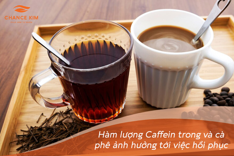 Kinh nghiệm phun môi nên kiêng cafe, chất kích thích