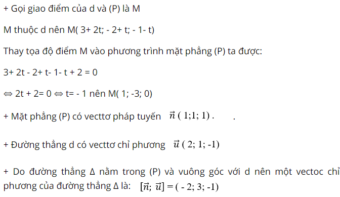 Giải bài tập viết phương trình đường thẳng trong không gian liên quan đến khoảng cách