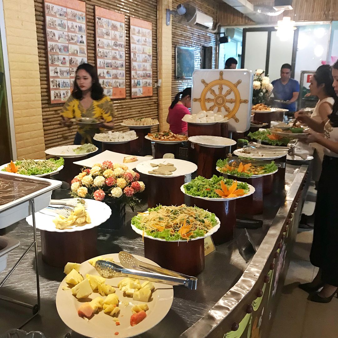 buffet chay hà nội 21