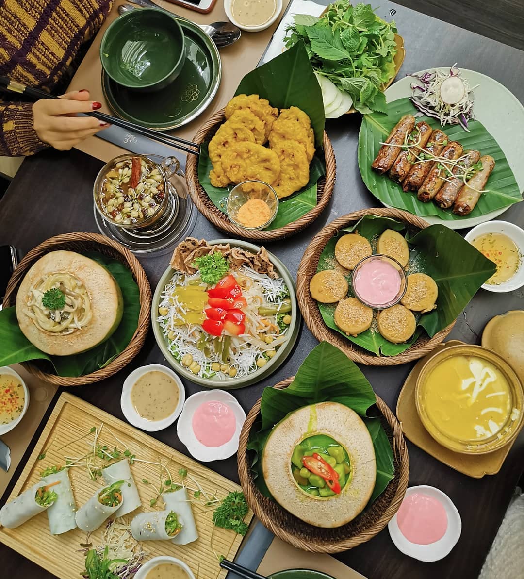 buffet chay vị lai