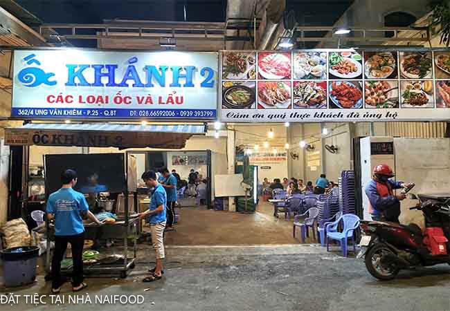 Quán Ốc Khánh 2 Ung Văn Khiêm Bình Thạnh