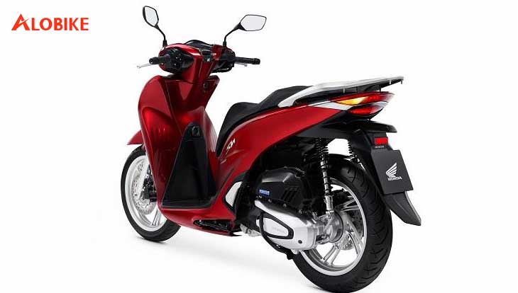 Phiên bản SH 125 đỏ CBS quyến rũ và sang trọng