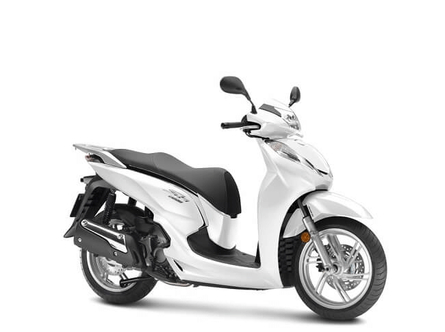 Honda SH 300i màu Trắng