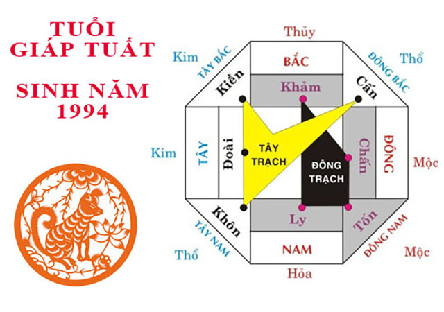 Tuổi Giáp Tuất hợp hướng nào?