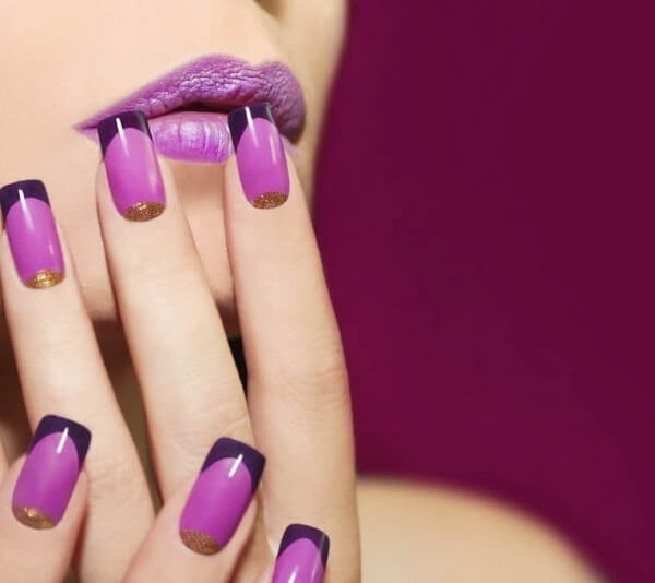 Mẫu nail màu sắc tinh tế quý phái