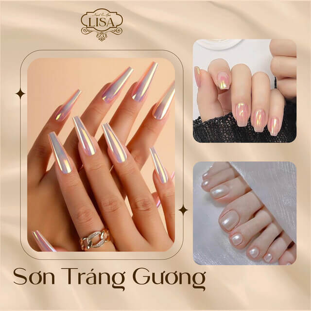 Mẫu nail đơn giản sang trọng