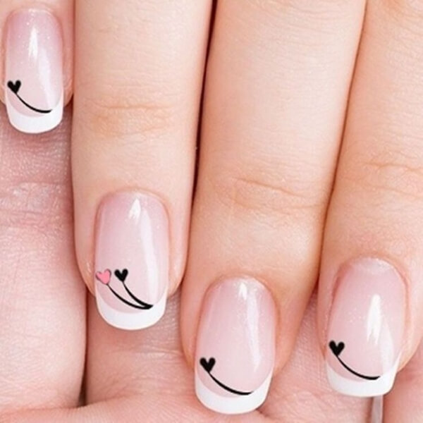 Mẫu nail cực dễ thương so cute