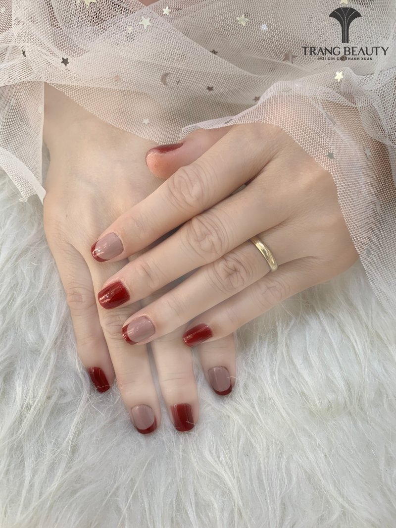 Mẫu nail sơn thạch đáng yêu