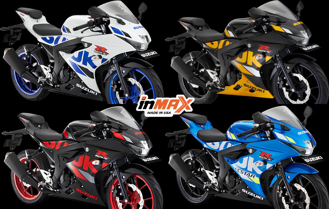 Suzuki GSX R150 có thiết kế đa dạng sắc màu