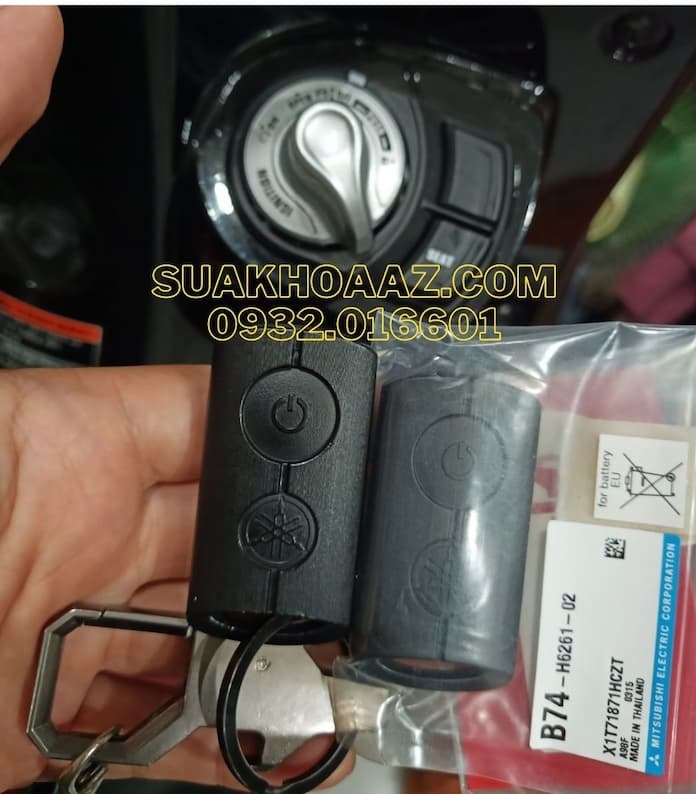 Làm thêm chìa khóa Smartkey mới cho xe Janus