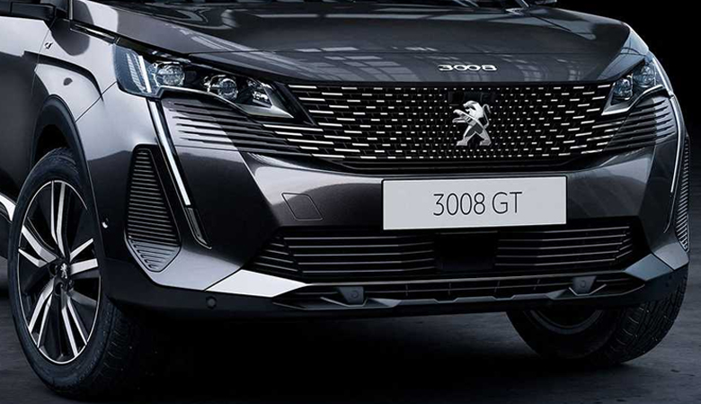 Cận cảnh đầu xe peugeot 3008 mới