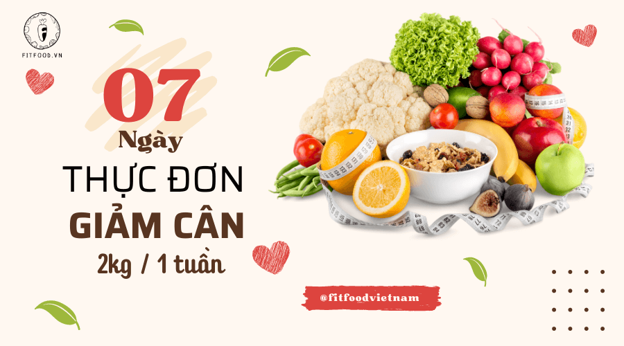 Thực đơn giảm cân