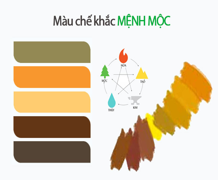 Người mệnh Mộc sẽ khắc với người mệnh Thổ và người mệnh Kim