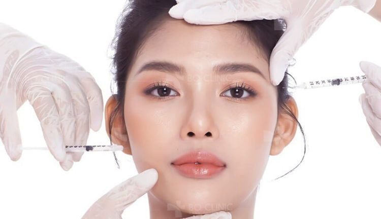 Tiêm botox giúp xóa các vết chân chim đuôi mắt, nếp nhăn trán, nếp cau mày