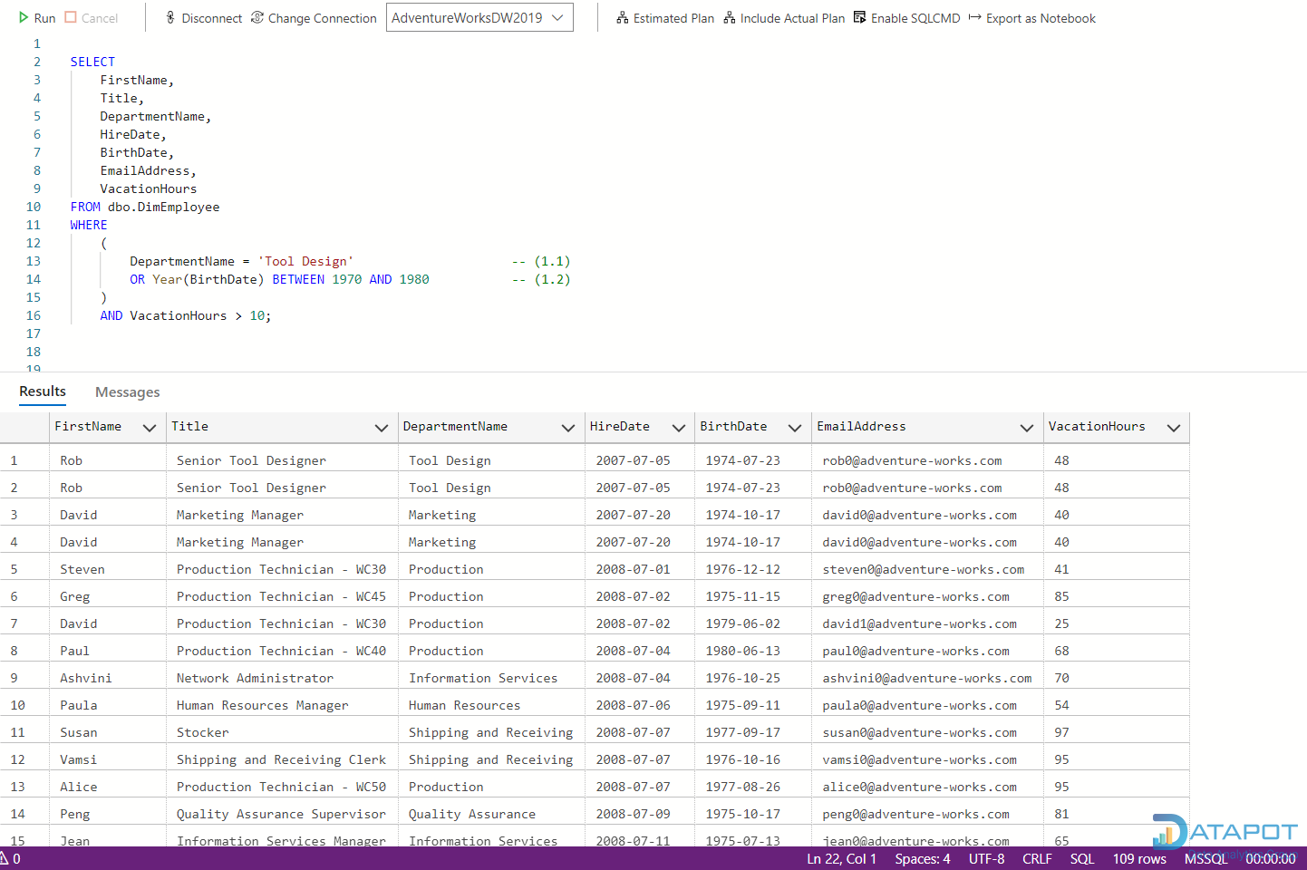 Mệnh đề WHERE trong SQL: làm chủ truy vấn lọc dữ liệu