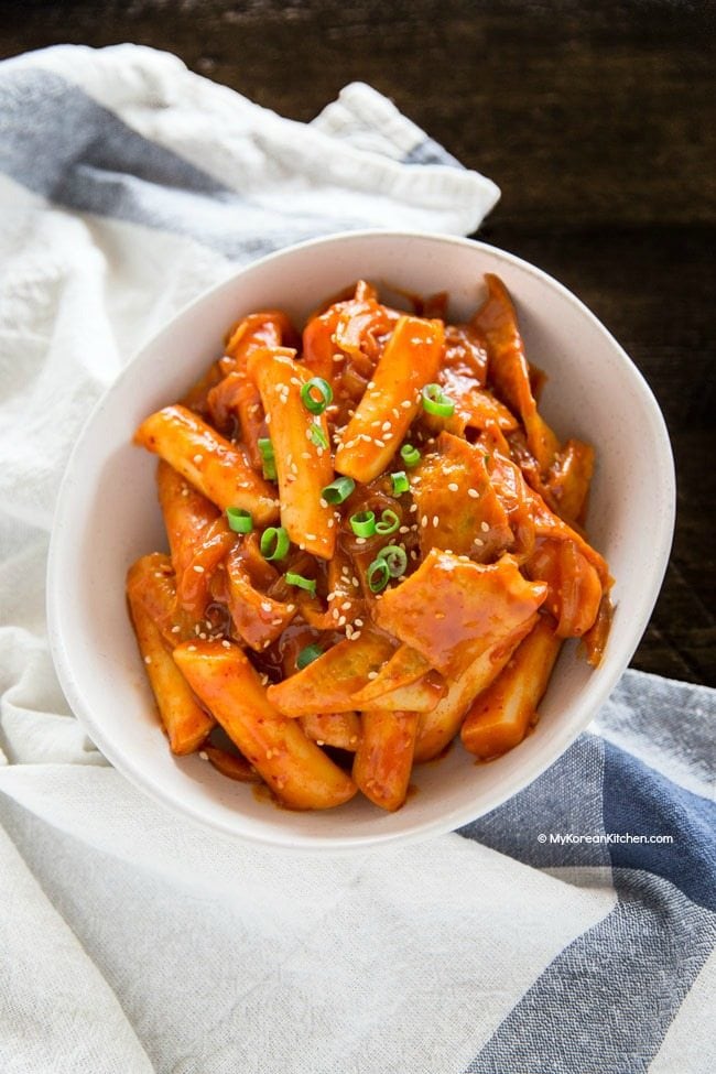 Tteokbokki, Spice Rice Cake Recipe | MyKoreanKitchen.com