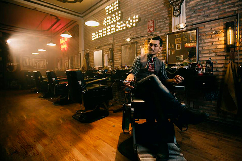 Tiệm 4RAU barber shop sài gòn