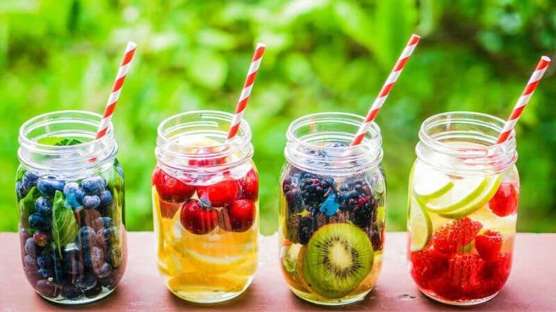 Bạn nên uống nước detox từ 2 - 3 lần/tuần để hỗ trợ giảm cân