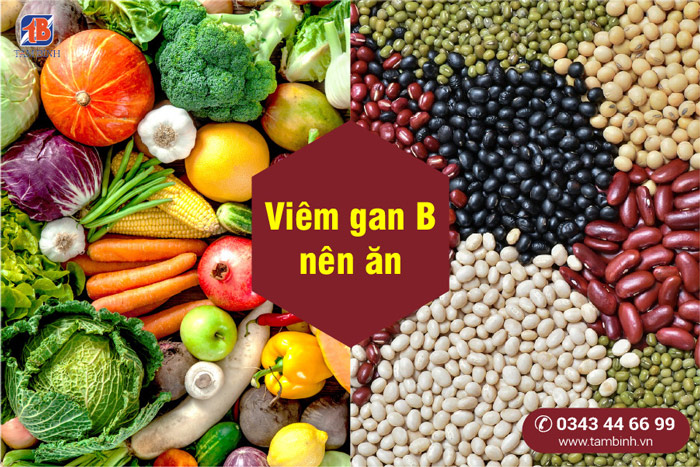 người bệnh viêm gan b nên ăn gì