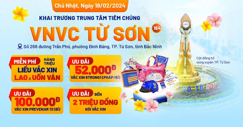 khai trương vnvc từ sơn