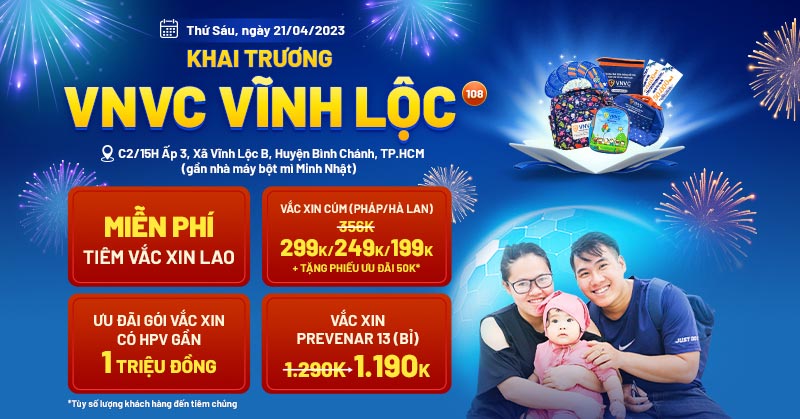 khai trương vnvc vĩnh lộc