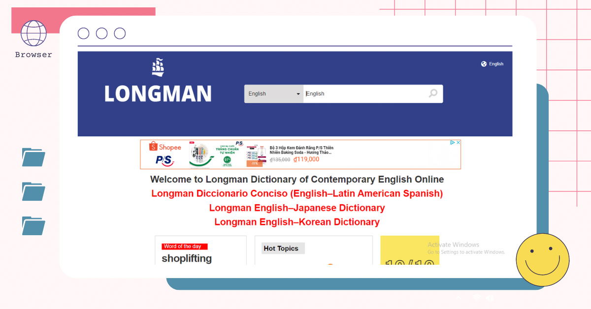 Longman Dictionary of Contemporary English Online