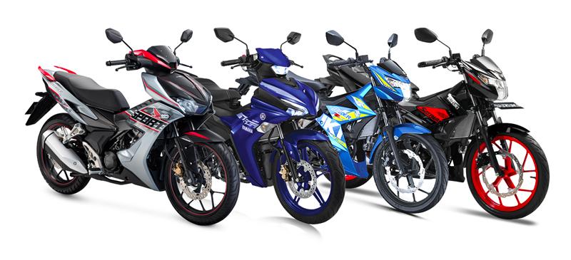 So sánh giá xe Raider với Yamaha Exciter và Honda Winner X