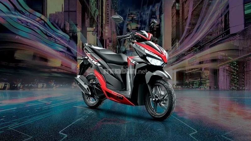 Vario 150 độ đen đỏ mới nhất