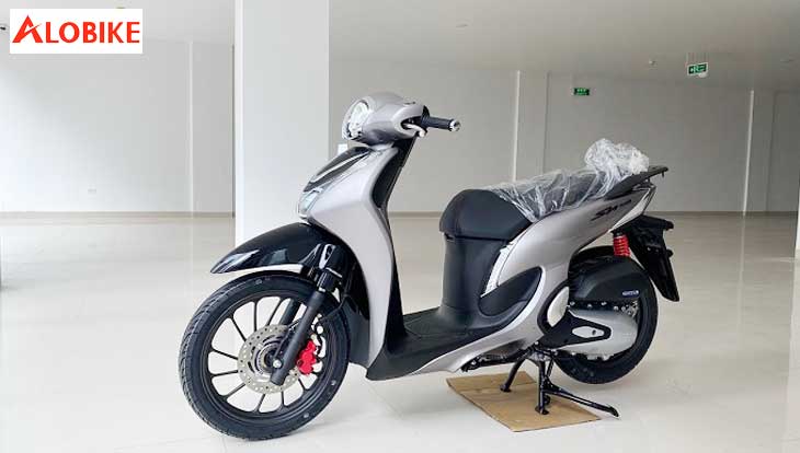 Dịch vụ gọt yên xe SH mode bạc đen ở Alobike