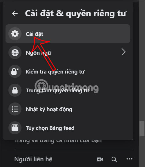 Chỉnh quyền riêng tư trên Facebook