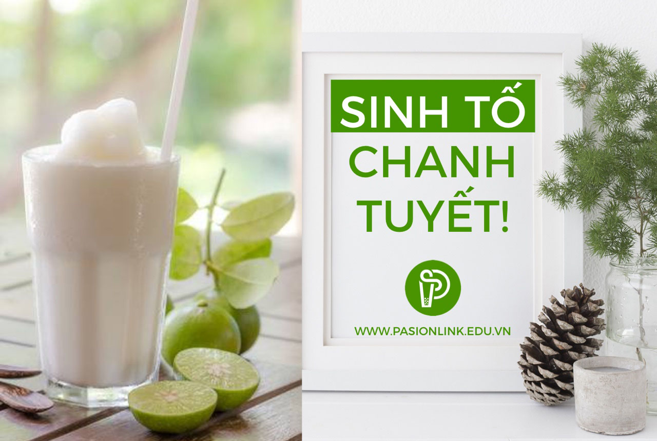 Sinh tố chanh tuyết - uống là nghiền !