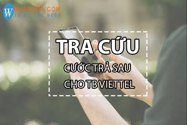 Tra cước trả sau Viettel