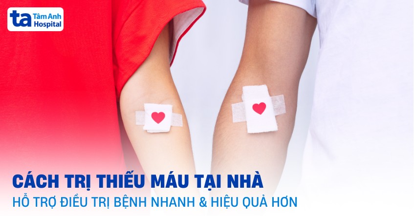 Cách trị thiếu máu tại nhà