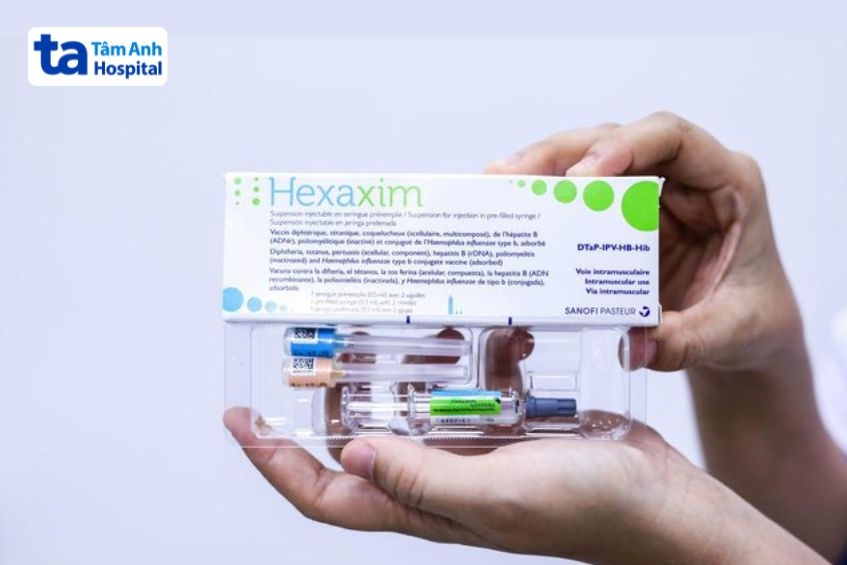 vắc xin 6in1 hexaxim phòng bạch hầu