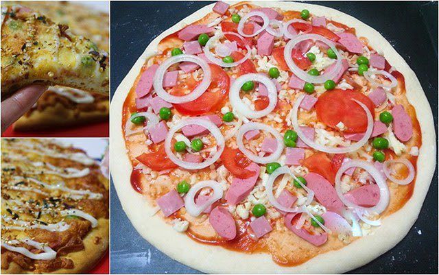 Cách làm bánh pizza tại nhà đơn giản thơm ngon không kém nhà hàng - 6