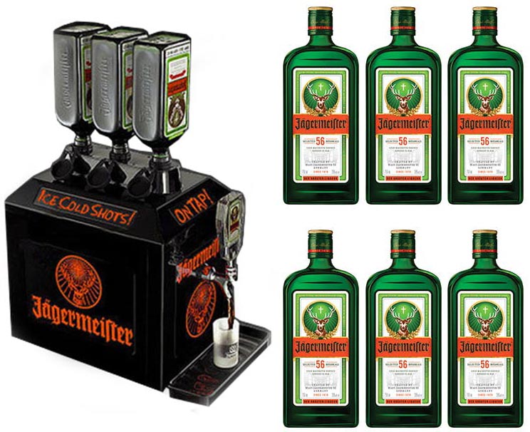 Máy pha chế Jagermeister Ice Cold Shot Tap Machine