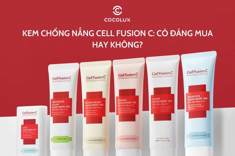 Kem chống nắng Cell Fusion C: Có đáng mua hay không?