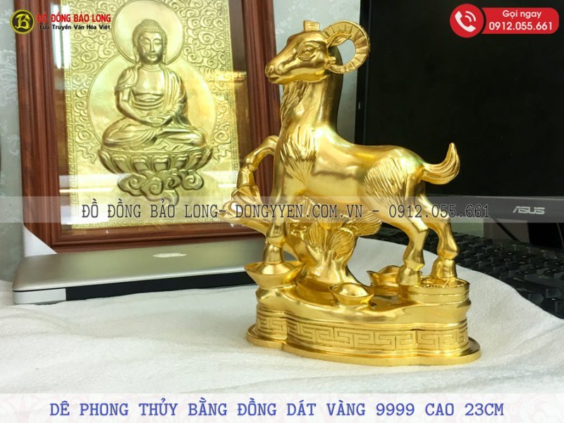 Linh vật phong thủy bằng đồng đẹp tinh xảo