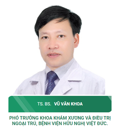 TS. BS Dương Đình Toàn - Phó Trưởng khoa Khám xương và điều trị ngoại trú