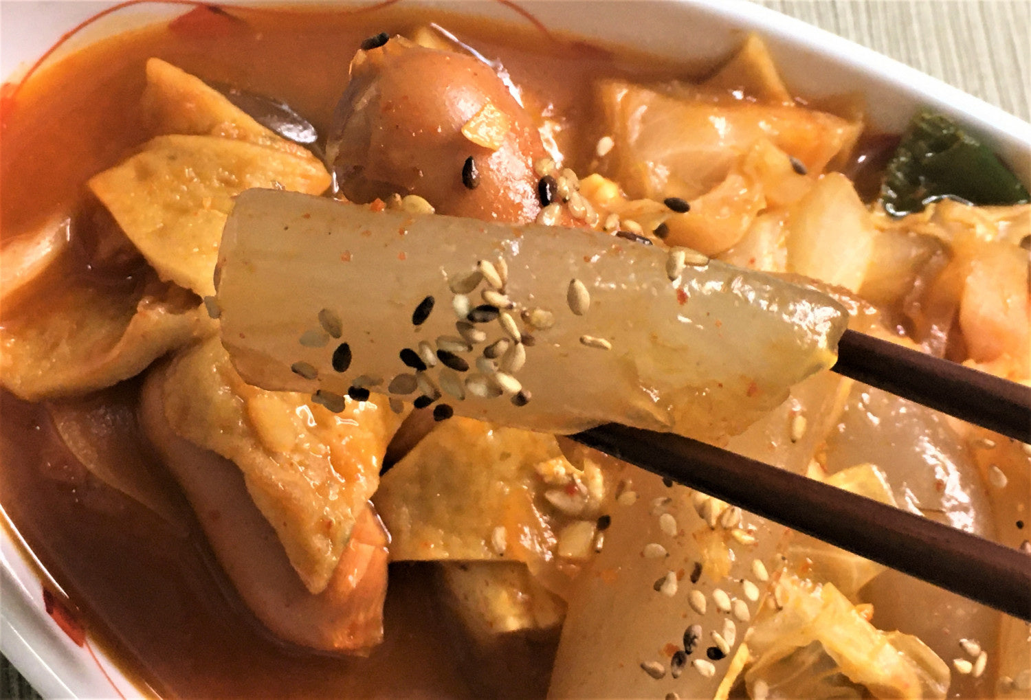 cách làm tokbokki bằng bánh tráng