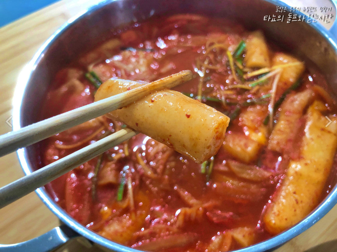 cách làm tokbokki bằng cơm nguội