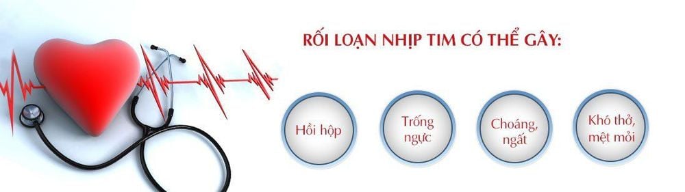 Những triệu chứng của rối loạn nhịp tim.