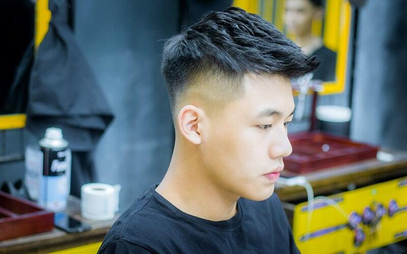 Kiểu tóc Mohican layer