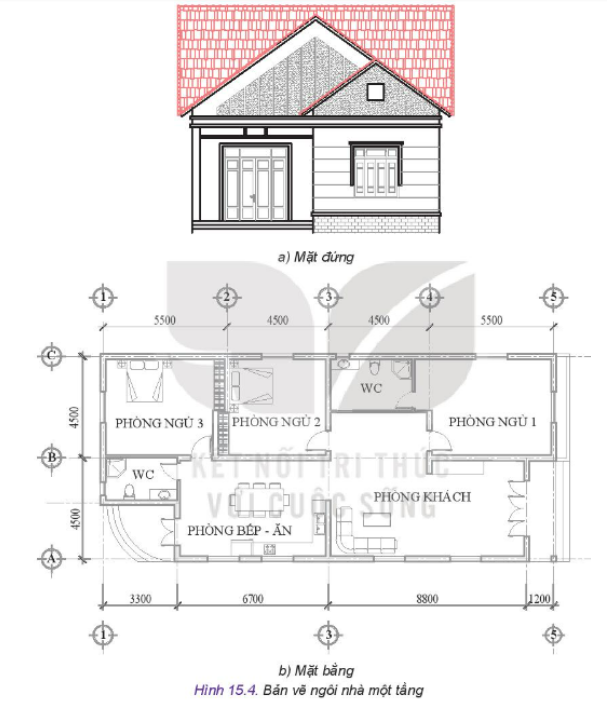 Lý thuyết bản vẽ xây dựng - Công nghệ 10</>