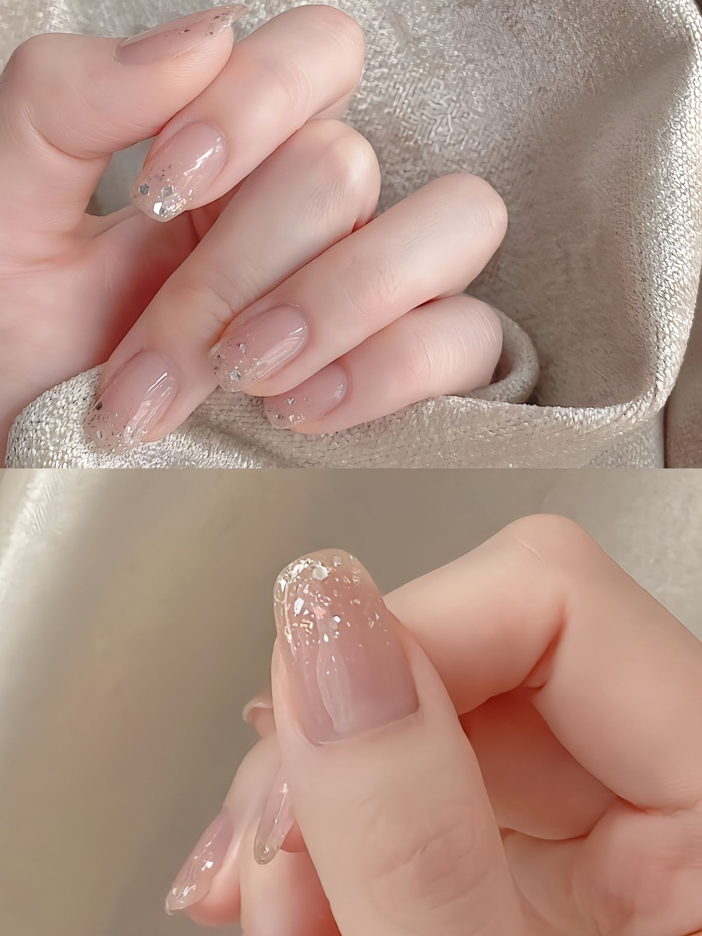 Kiểu nail này thích hợp cho những buổi tiệc tối, sự kiện quan trọng