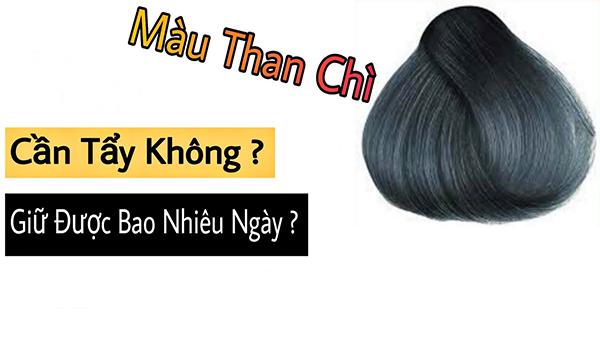 Tóc màu than chì: Top 12 màu tóc đẹp tôn da thời thượng hot nhất - 2