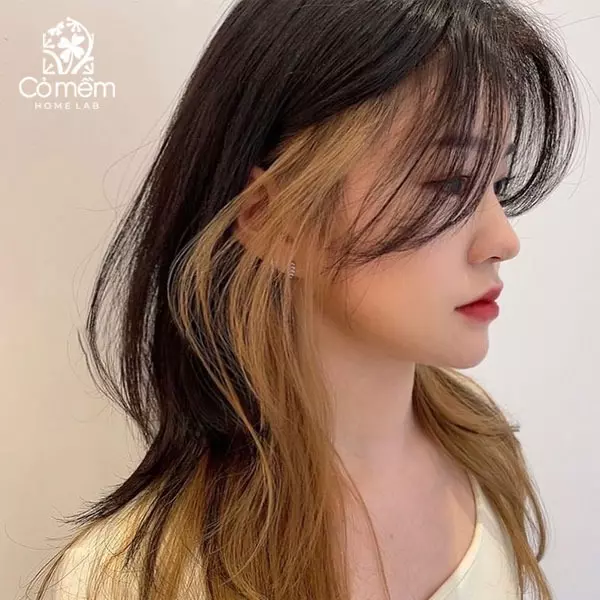 tóc mullet layer nữ dài